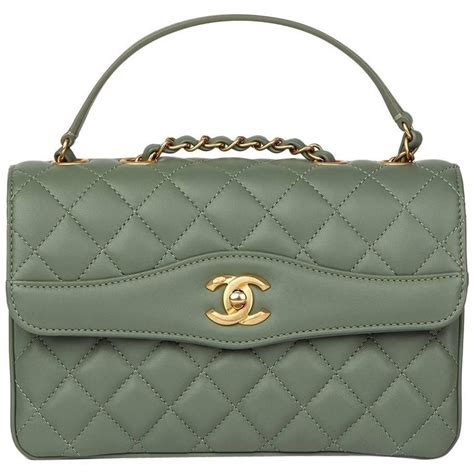 cococuba chanel vintage in green|Authenticated Chanel Paris.